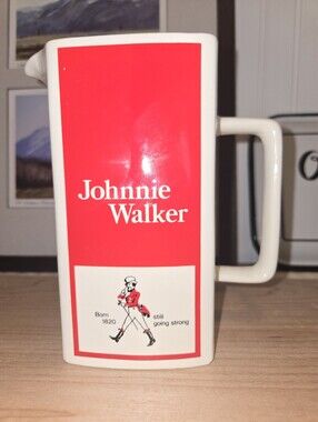 Johnnie Walker Scotch Whiskey Water Pitcher